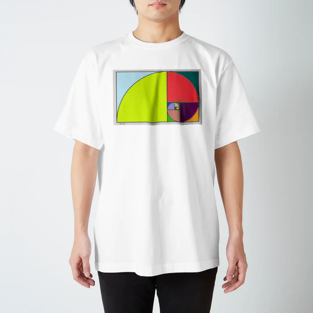 noiSutoaの黄金比率のカラーパレット Regular Fit T-Shirt