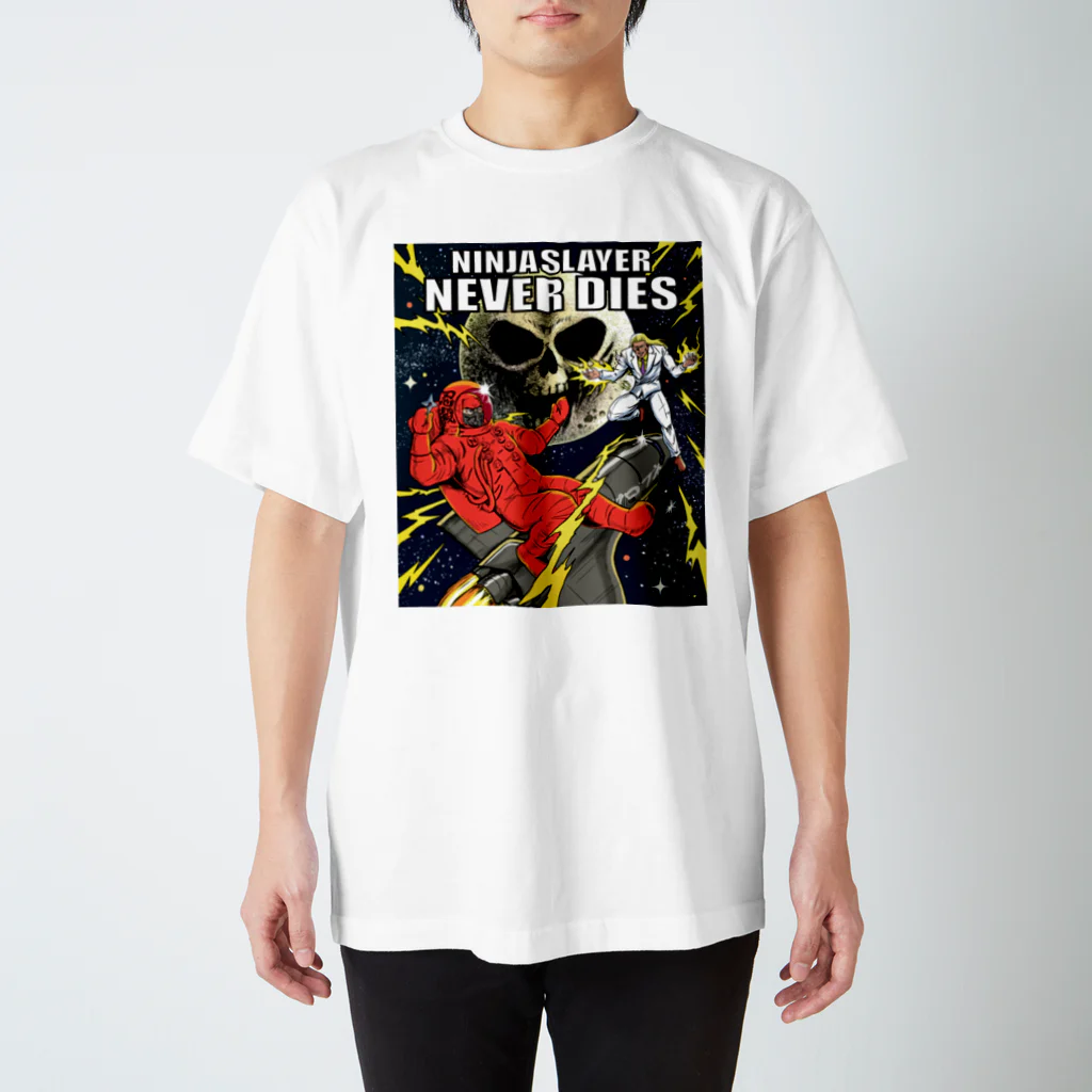 ニンジャスレイヤー公式/ダイハードテイルズのNINJASLAYER: NEVER DIES Regular Fit T-Shirt