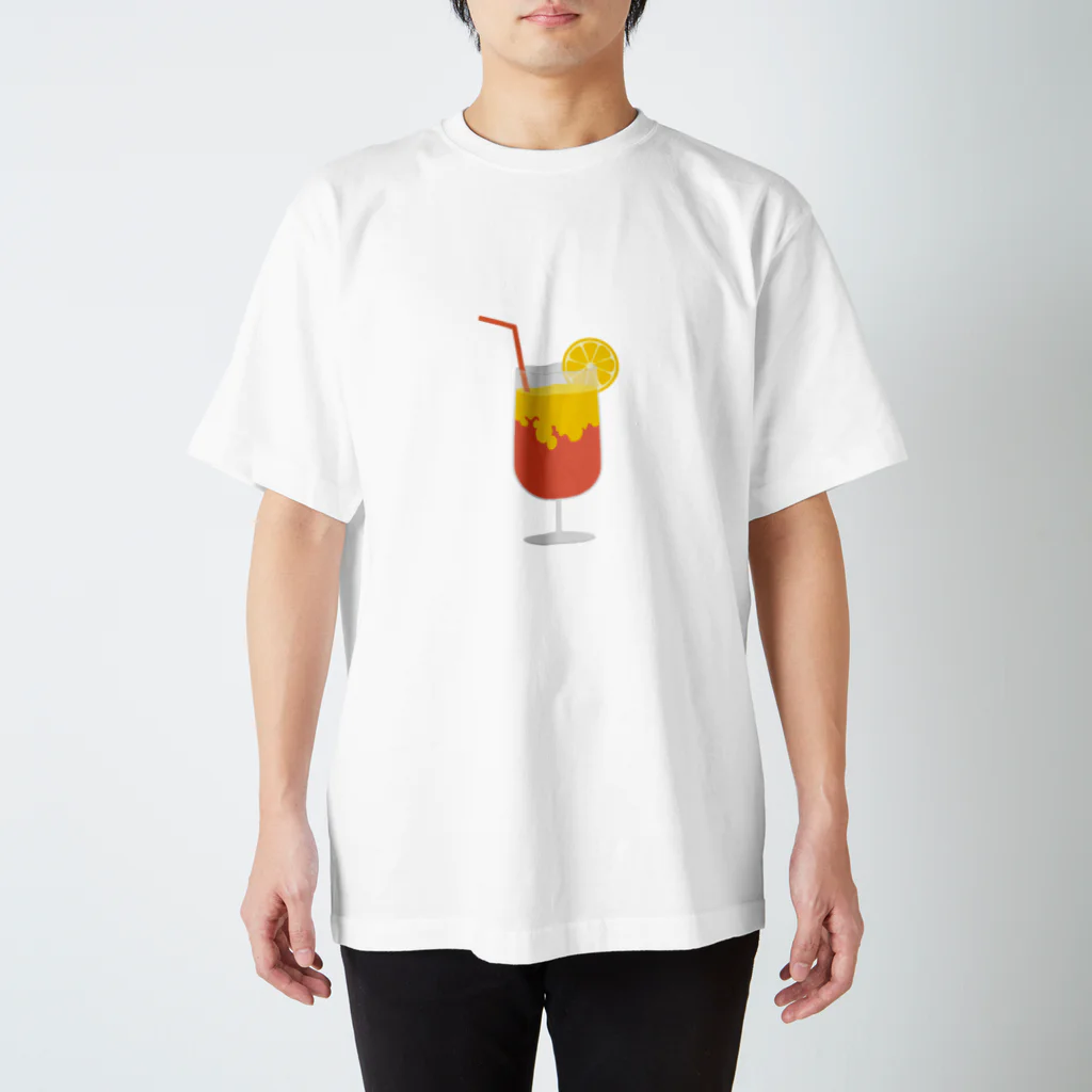 ネコノメのたからものばこのトロピカルカクテル Regular Fit T-Shirt