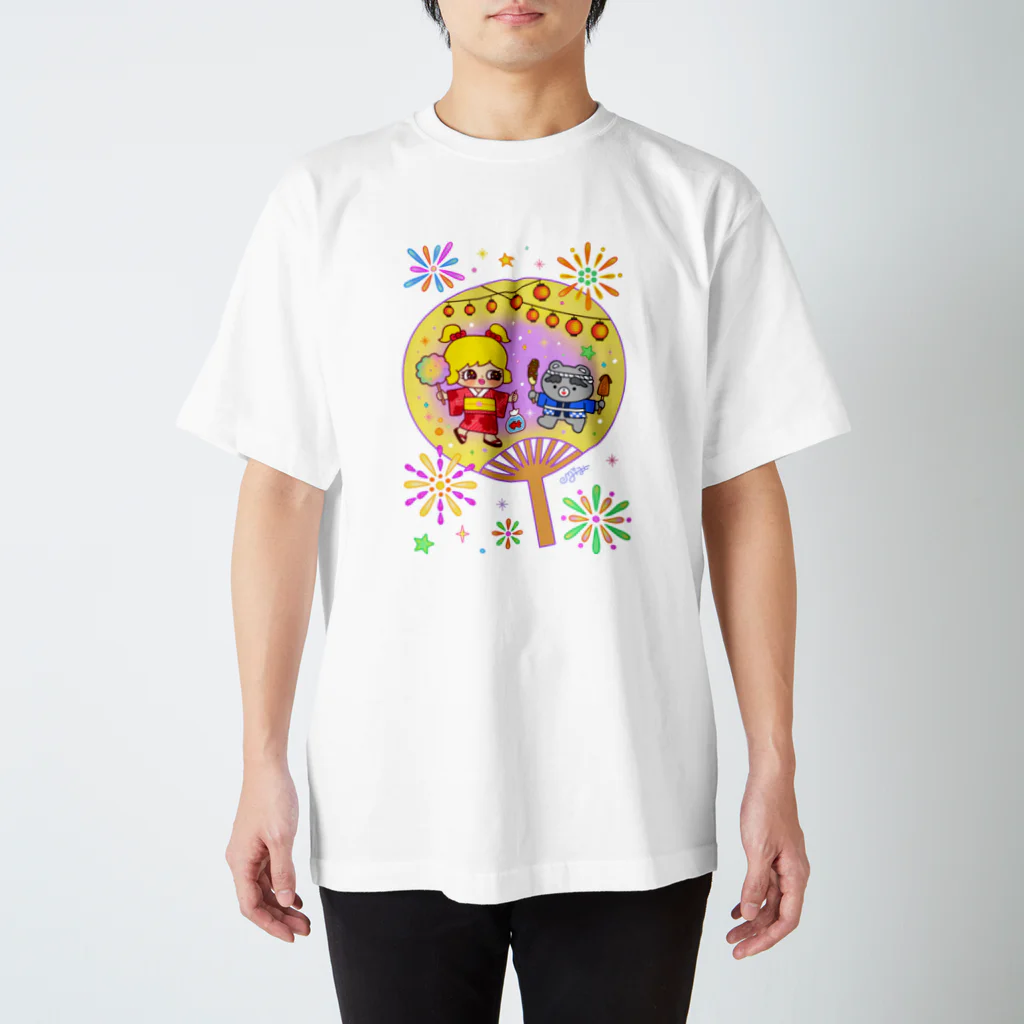 ミジワールドSUZURIショップの夏祭り Regular Fit T-Shirt