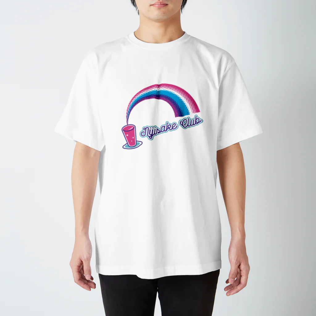 ぴこりずむの虹酒倶楽部 Regular Fit T-Shirt