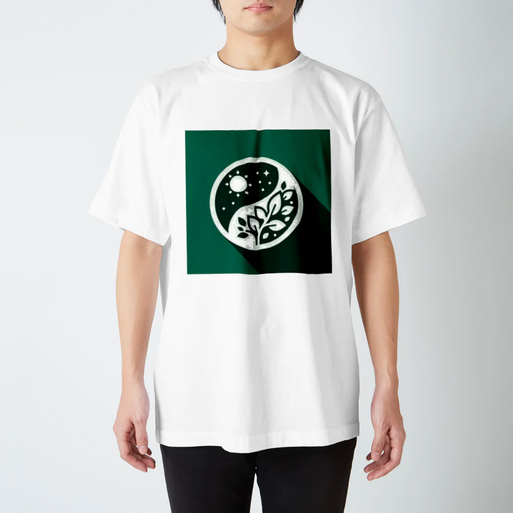 Qten369の地球を守ろう スタンダードTシャツ