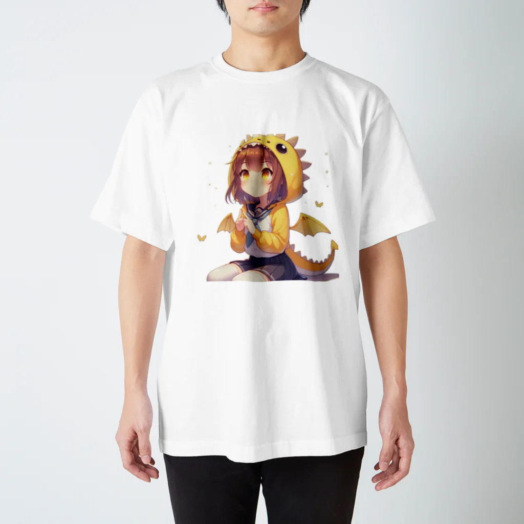 dramusumeのテレドラゴン娘！イエロー Regular Fit T-Shirt