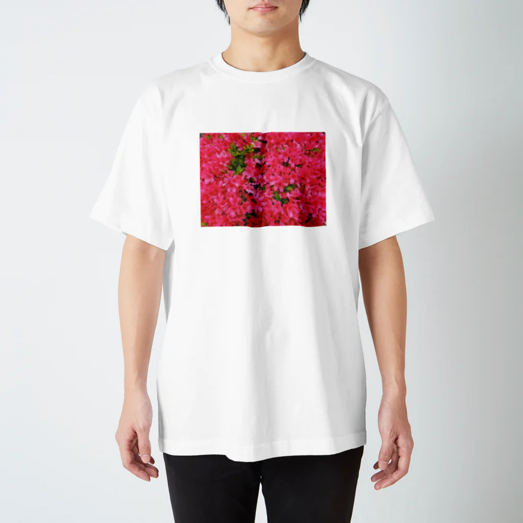 筋子オニギリのツツジのお花シリーズ Regular Fit T-Shirt