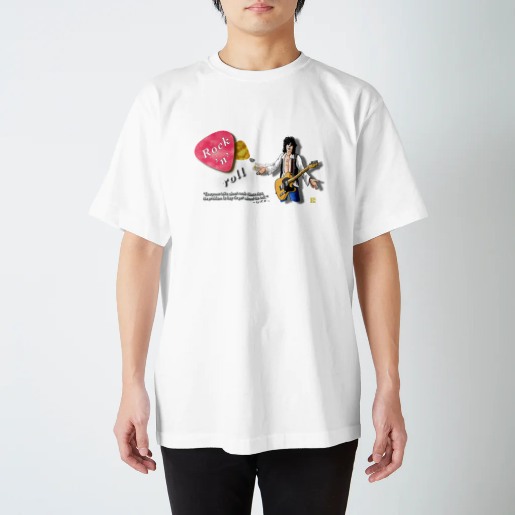 enell T-shirt design  のRock and Roll スタンダードTシャツ