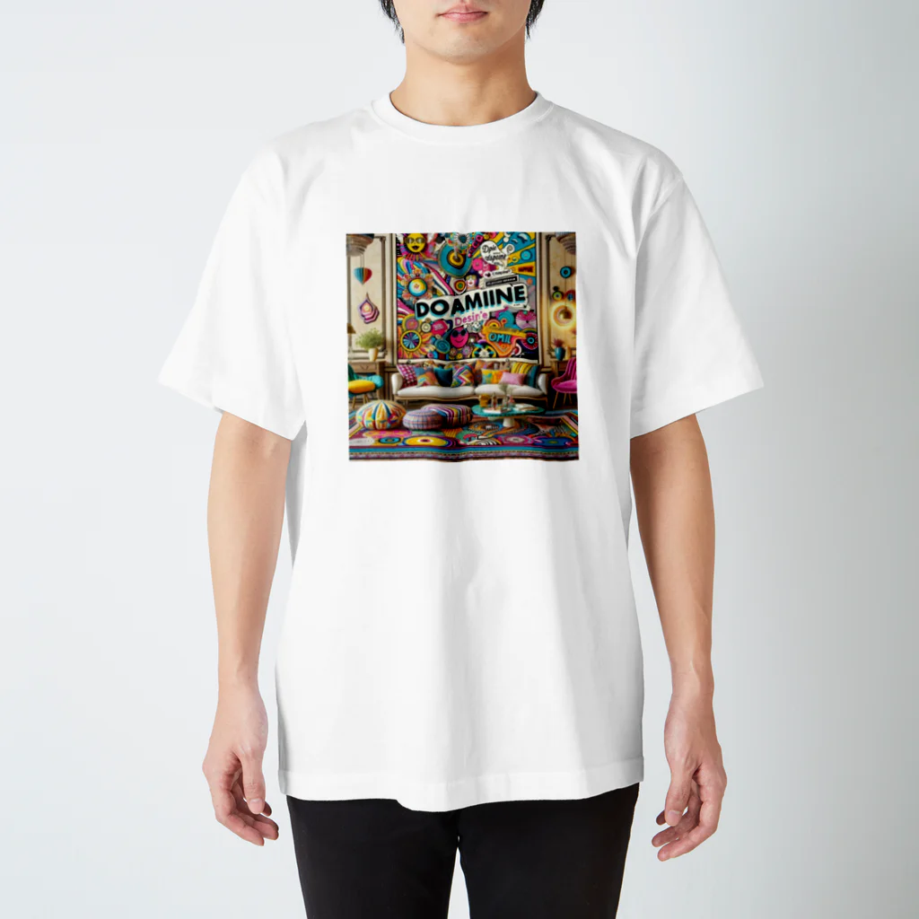 nuuartのドーパミンデコールと陽気な美学 Regular Fit T-Shirt