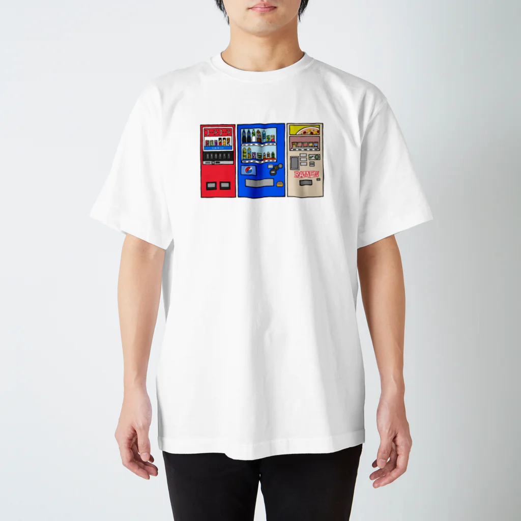 akinaiya-kobanの自動販売機 Regular Fit T-Shirt