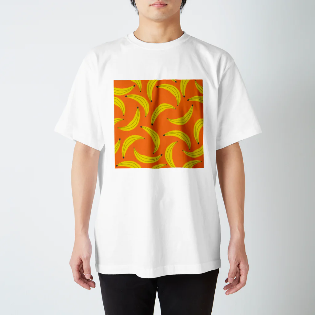 tmtmshopのオレンジバナナ スタンダードTシャツ