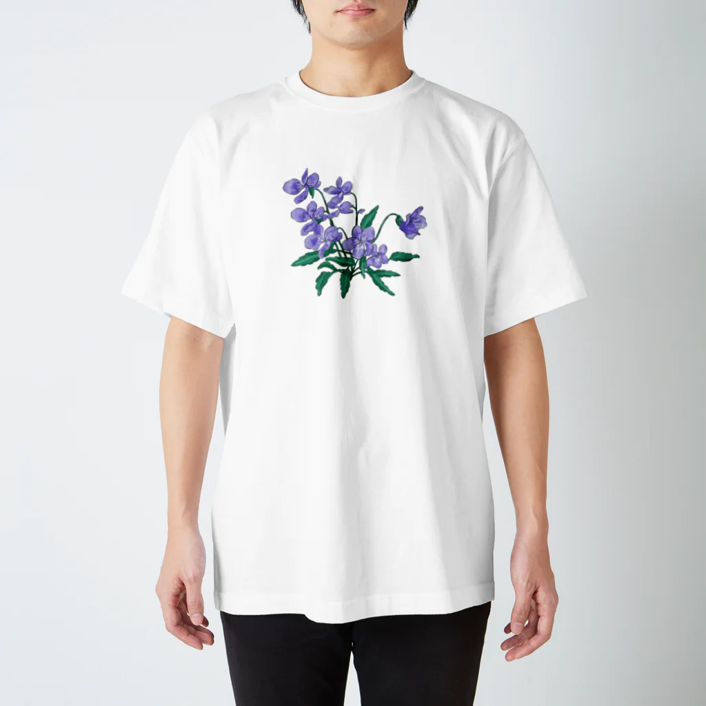 sisuiのスミレ Regular Fit T-Shirt