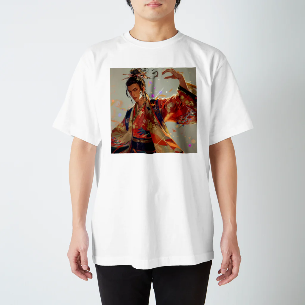 AQUAMETAVERSEの戦国レイブ　Tomoe bb 2712 Regular Fit T-Shirt