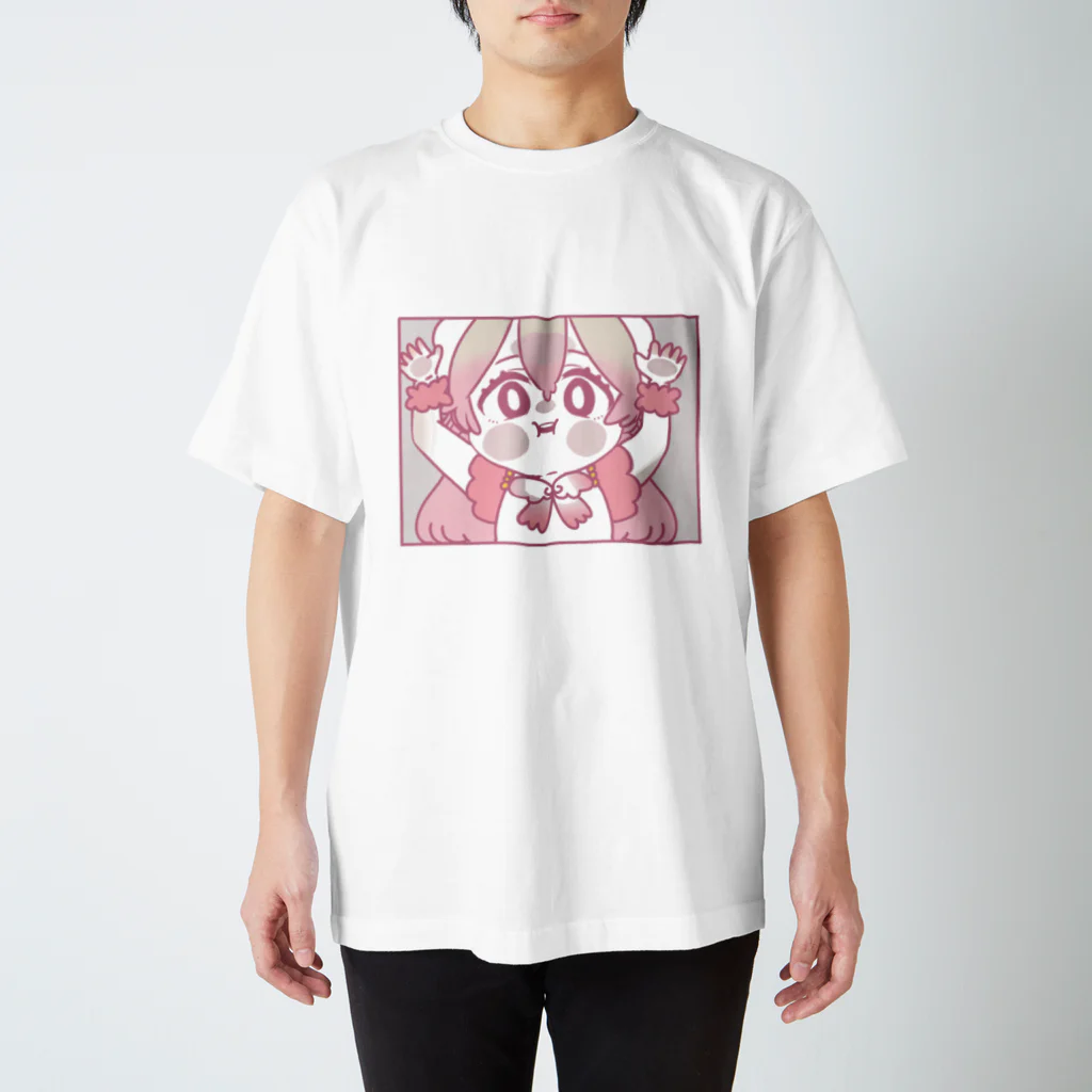 めりぃ・もふーる🪄🐏のぺたっとめりぃちゃん スタンダードTシャツ