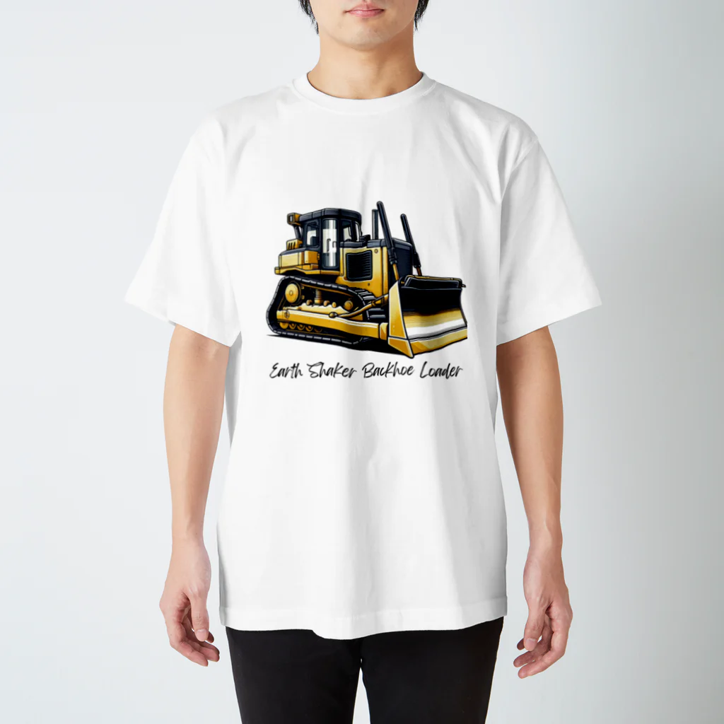 チェリモヤの建設の達人 働く車 02 スタンダードTシャツ