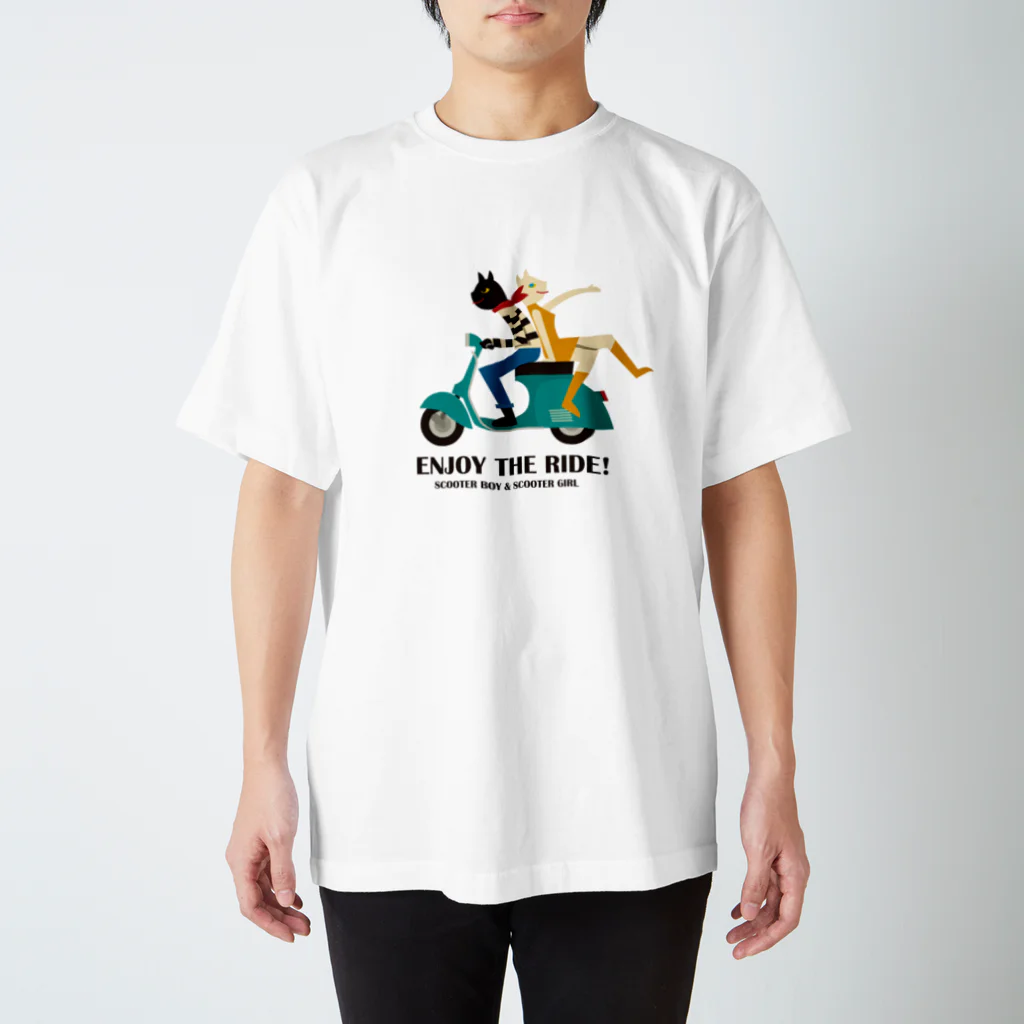 hiropo3のSCOOTER DATE スタンダードTシャツ