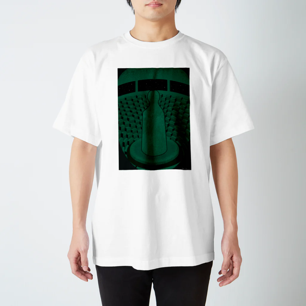 Noedewamaiの夜のコンクリート Regular Fit T-Shirt