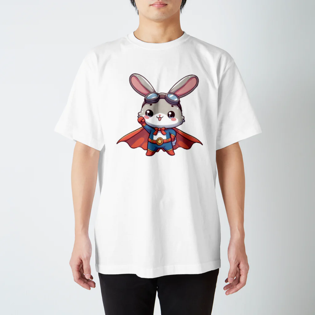 Reismのかわいいうさぎのヒーロー Regular Fit T-Shirt