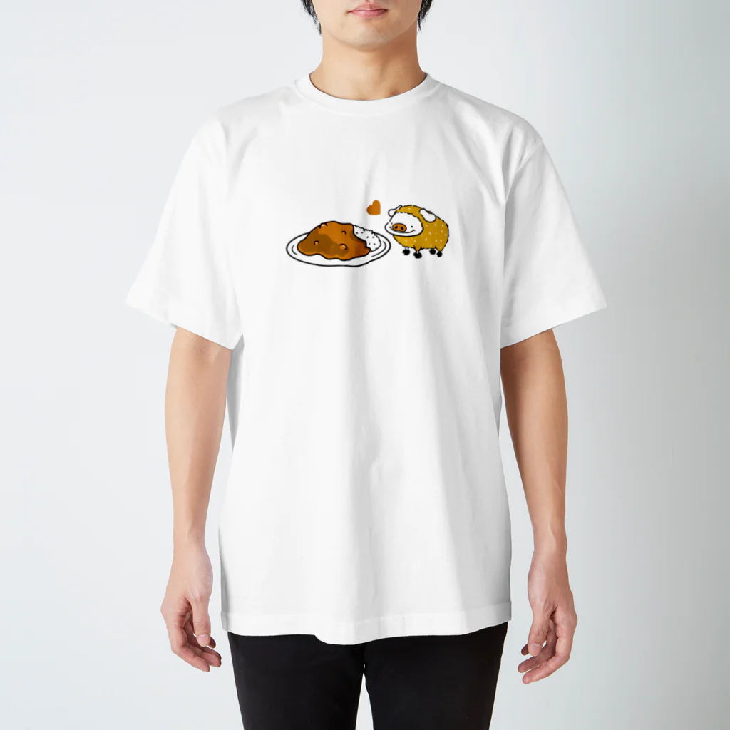 おいでよポトフスキー村の憧れのカツカレー Regular Fit T-Shirt