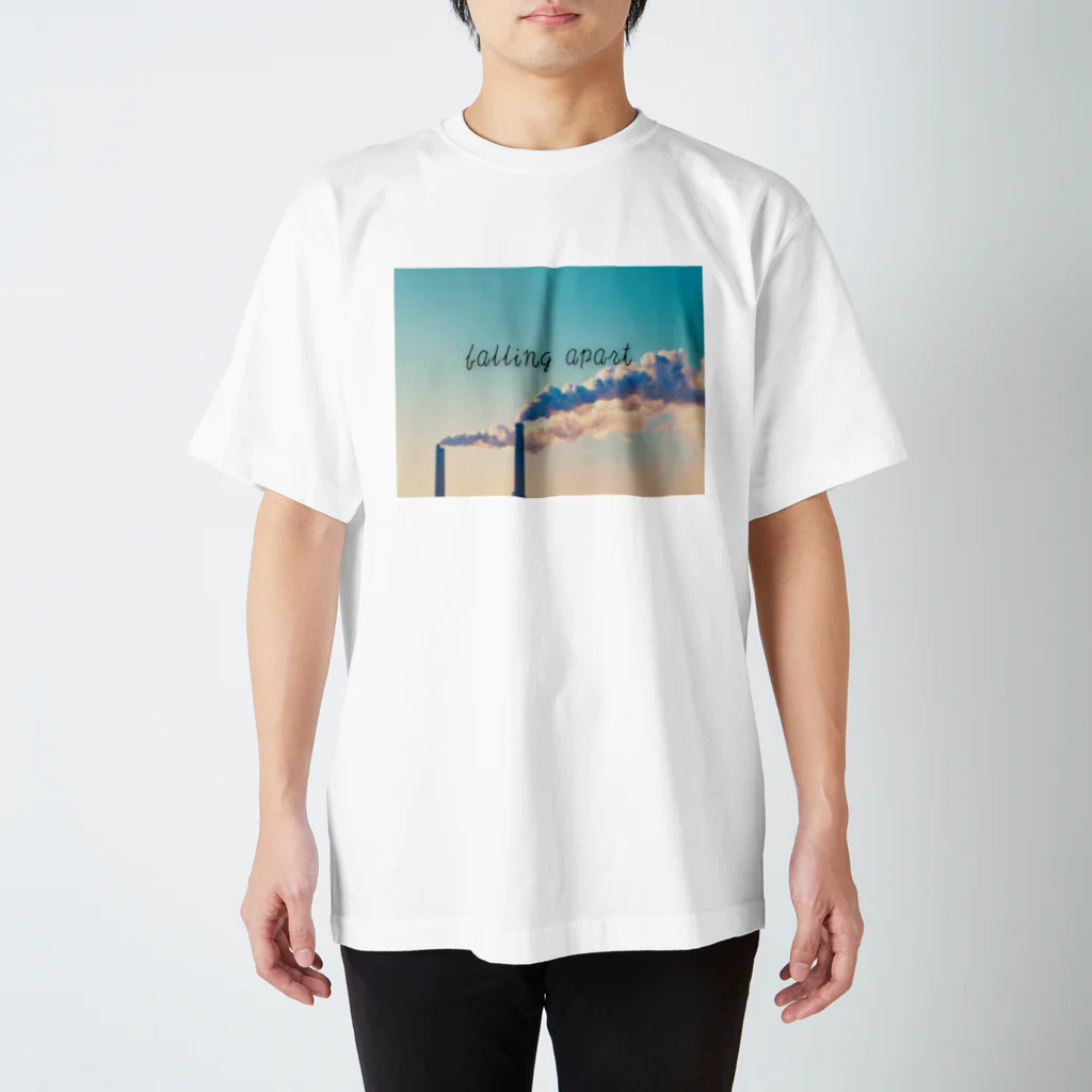 hazukiyaの壊れゆく地球Tシャツ Regular Fit T-Shirt