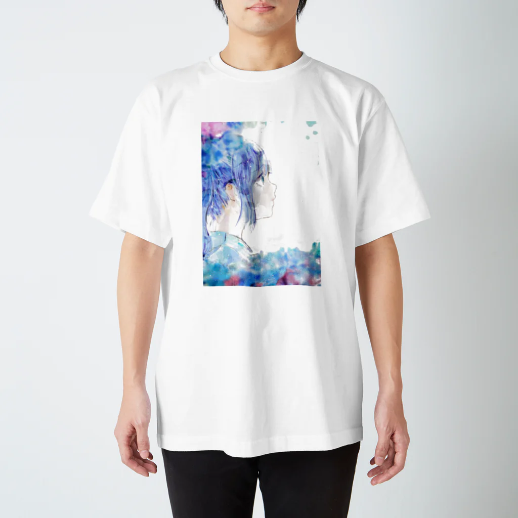 いちはつ まりもの六月の子 Regular Fit T-Shirt