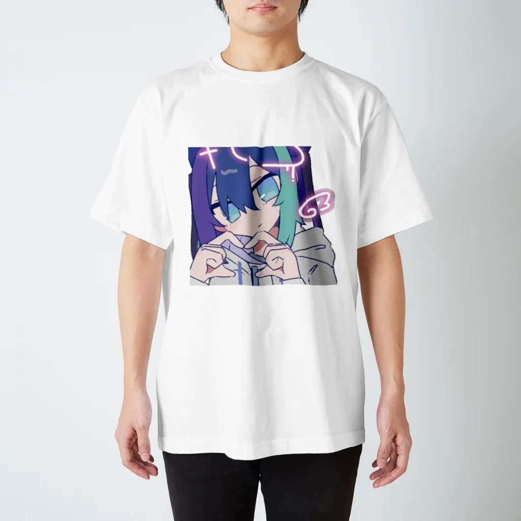 猫耳少女の愛 スタンダードTシャツ