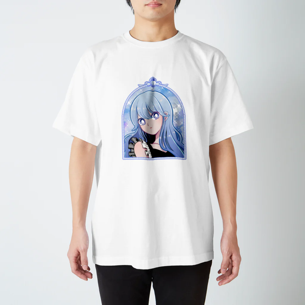 さくりゃ | オリジナルイラストグッズの宝石女子 スタンダードTシャツ