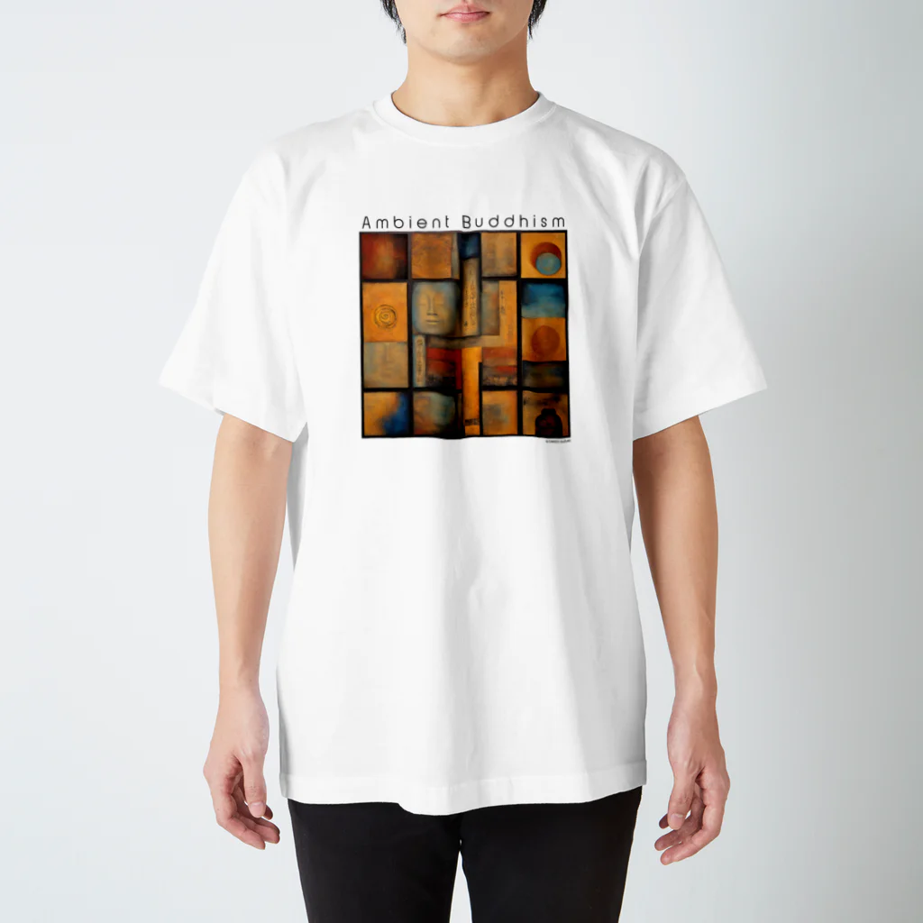 TAKEO SUZUKI / TASKENのAmbient Buddhism2 Album Art T-Shirts Regular Fit T-Shirt