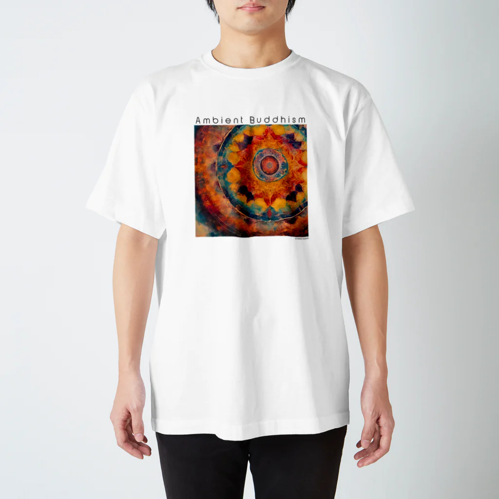 TAKEO SUZUKI / TASKENのAmbient Buddhism3 Album Art T-Shirts Regular Fit T-Shirt