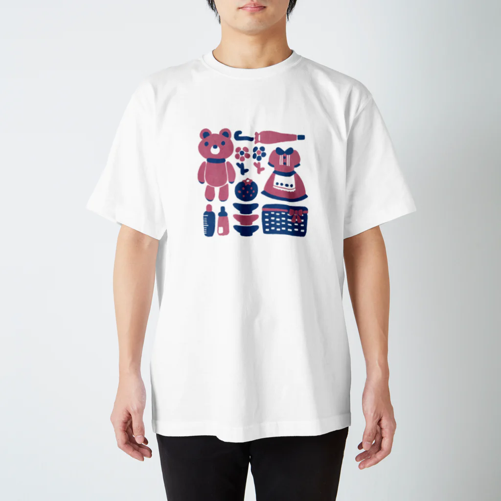 UmitaAoiのお出かけセット(ガーリー) スタンダードTシャツ