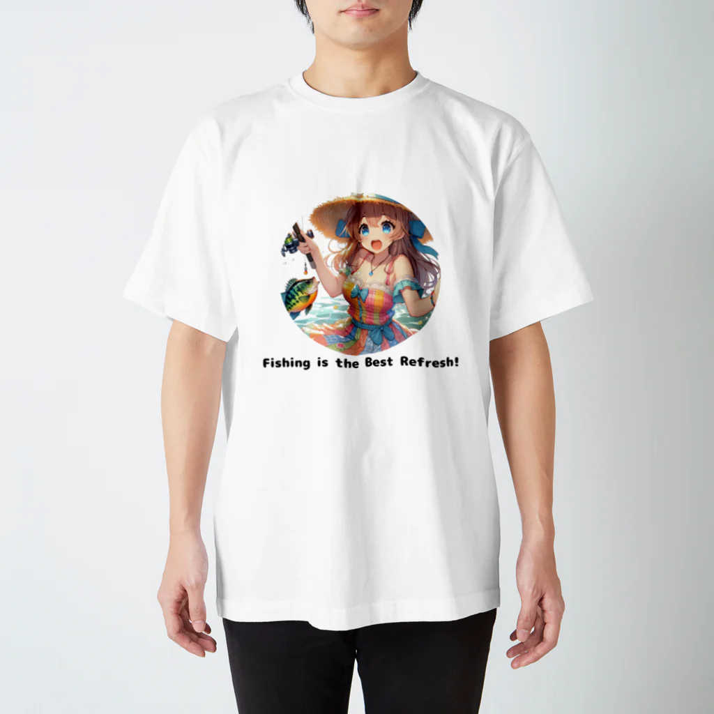 チェリモヤの釣り女子 ツリガール 03 Regular Fit T-Shirt