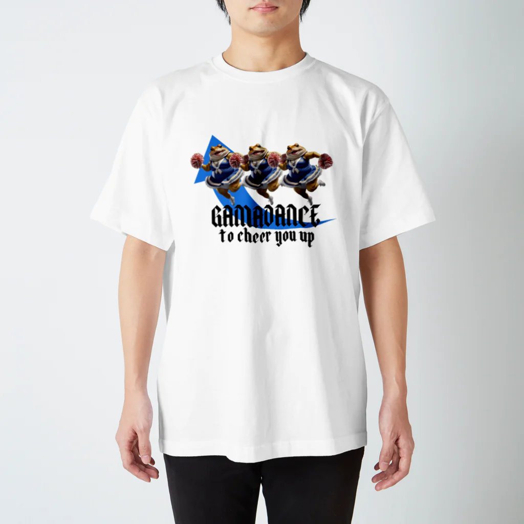 ZKBクエストSHOPのGAMADANCE to cheer you up⑪ スタンダードTシャツ