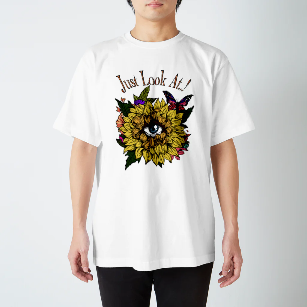 SUNTHEMのjust look at...! スタンダードTシャツ