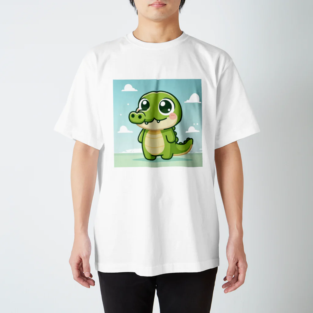 crocodileのクロコくん スタンダードTシャツ