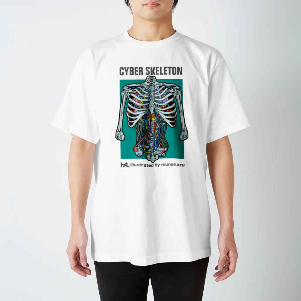 illustrator_HaLのCYBER BODY スタンダードTシャツ