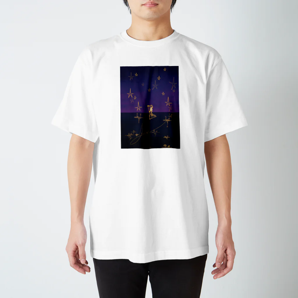 Líneas de aska “Askaの紙上絵”のOrfeo(オルフェウス) スタンダードTシャツ