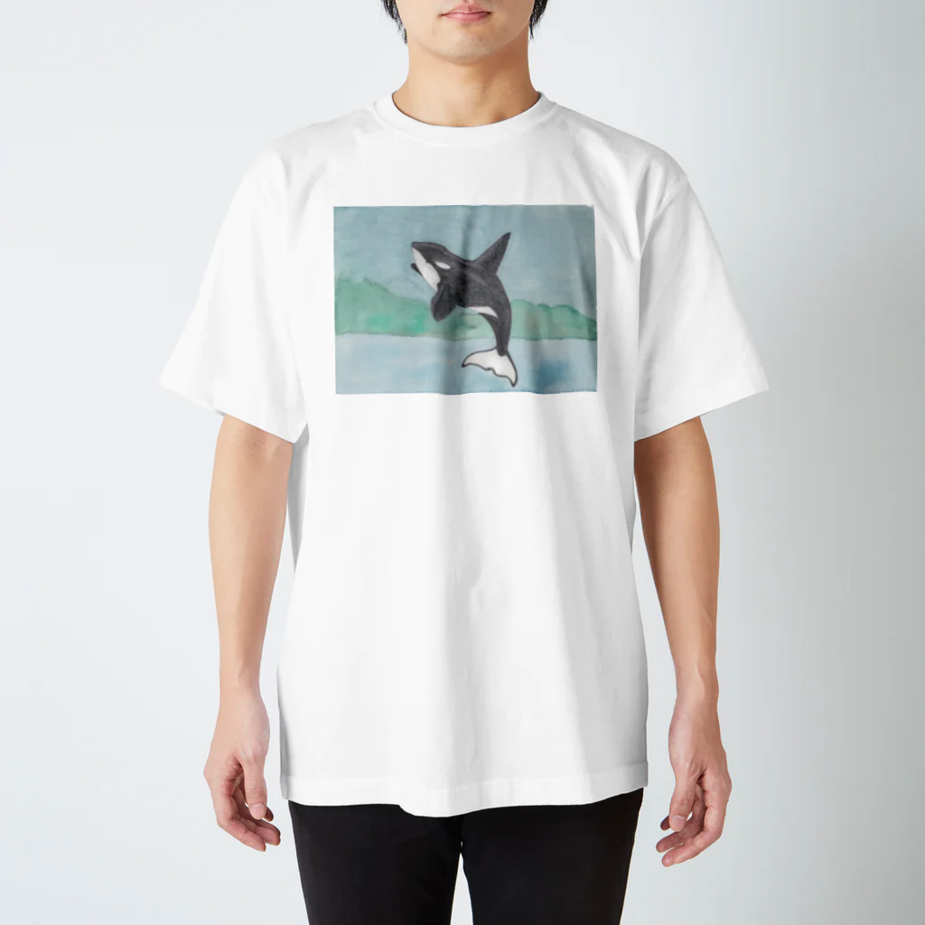 つぎのシャチ Regular Fit T-Shirt