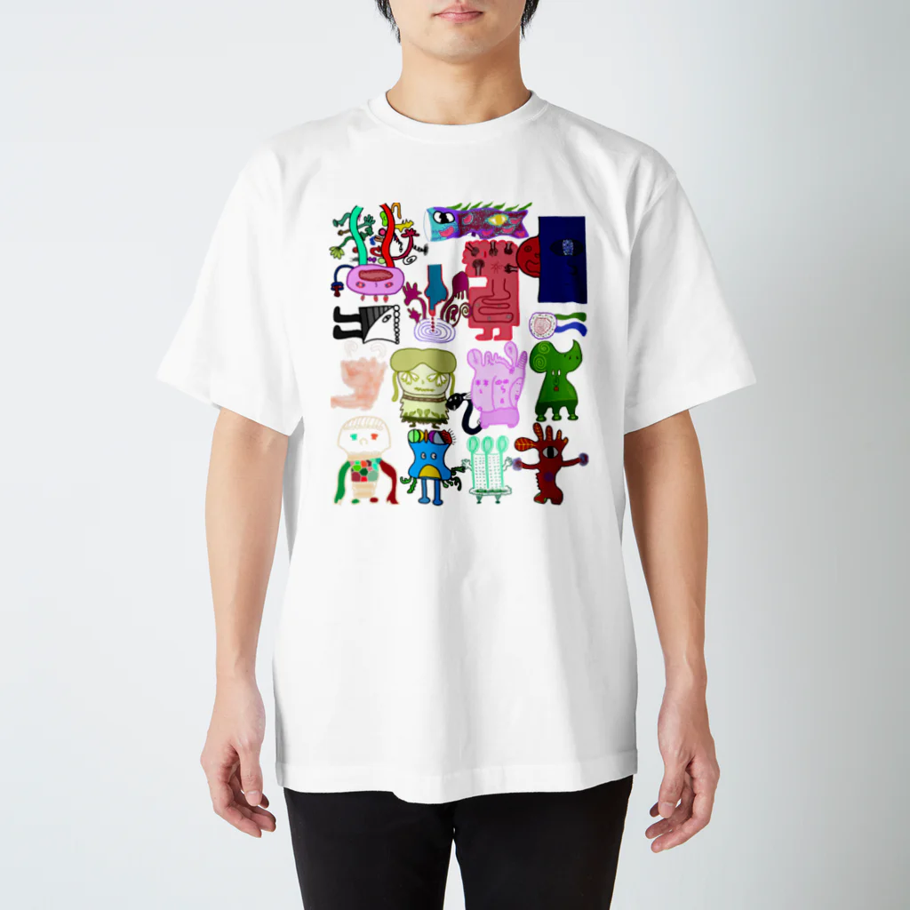 じゆ～な仲間たちのでこぼこなお友達 Regular Fit T-Shirt