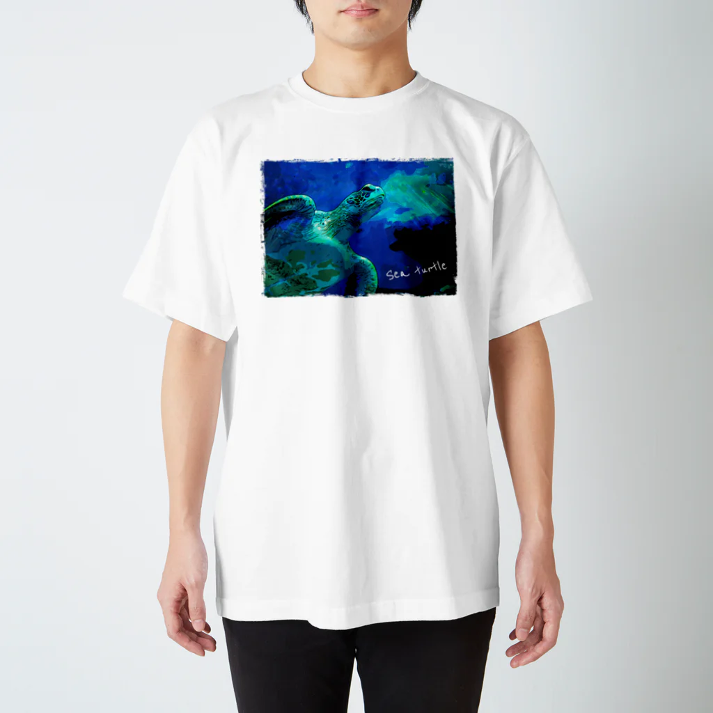 ORCA WORKSのウミガメ スタンダードTシャツ