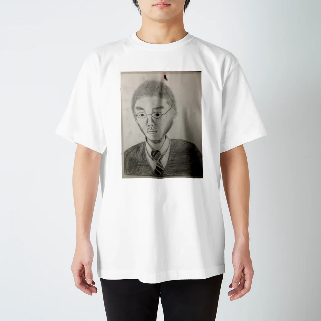 henteko_na_omiseの自画像 Regular Fit T-Shirt