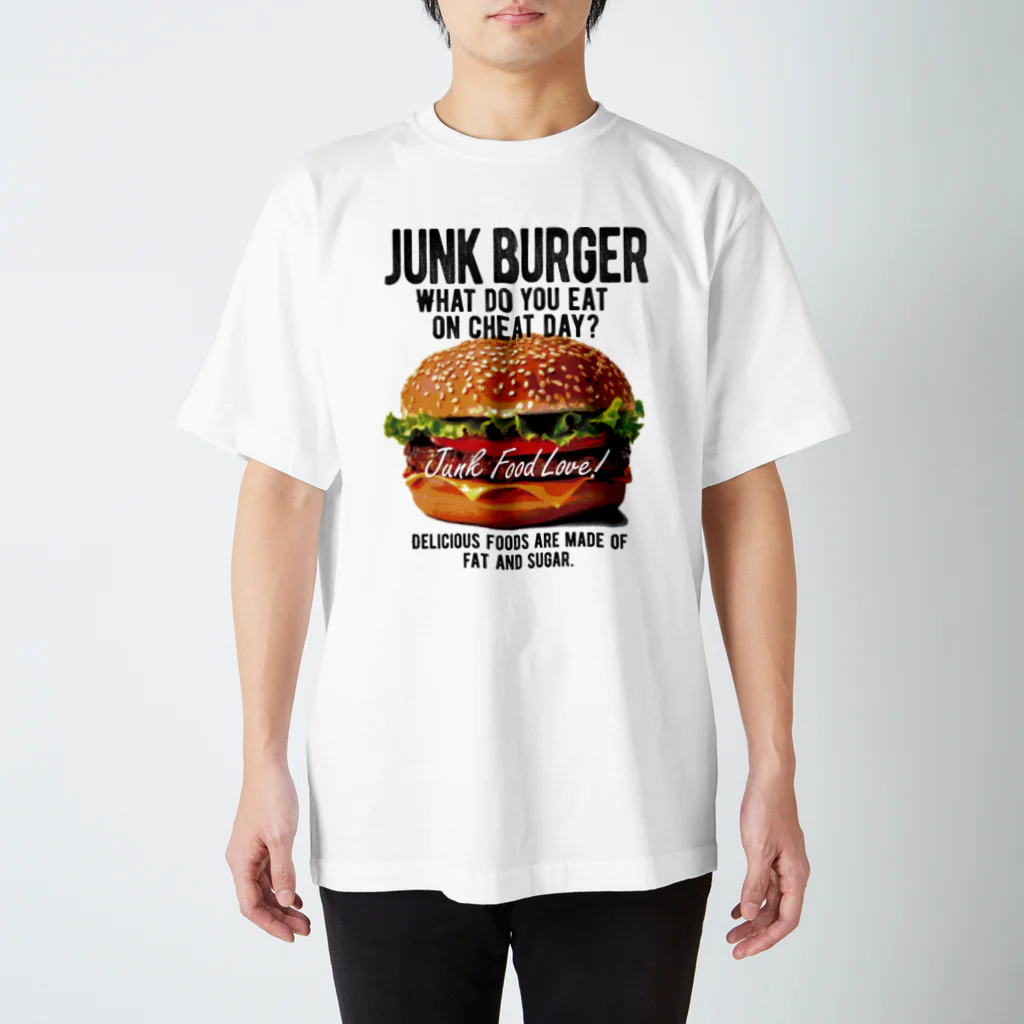 The SprocketsのJunk Burger ジャンク ハンバーガー　前面  スタンダードTシャツ