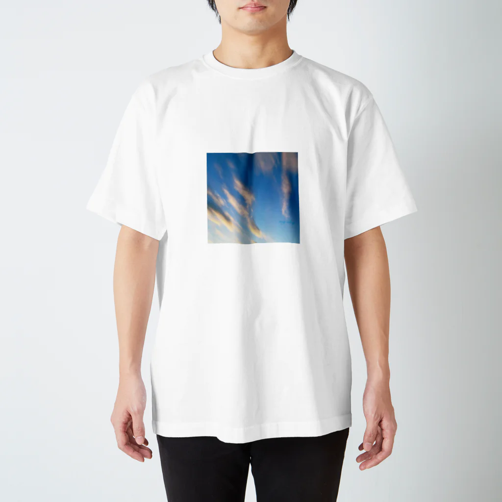 すずかけの木の雲の流れに乗る。 Regular Fit T-Shirt