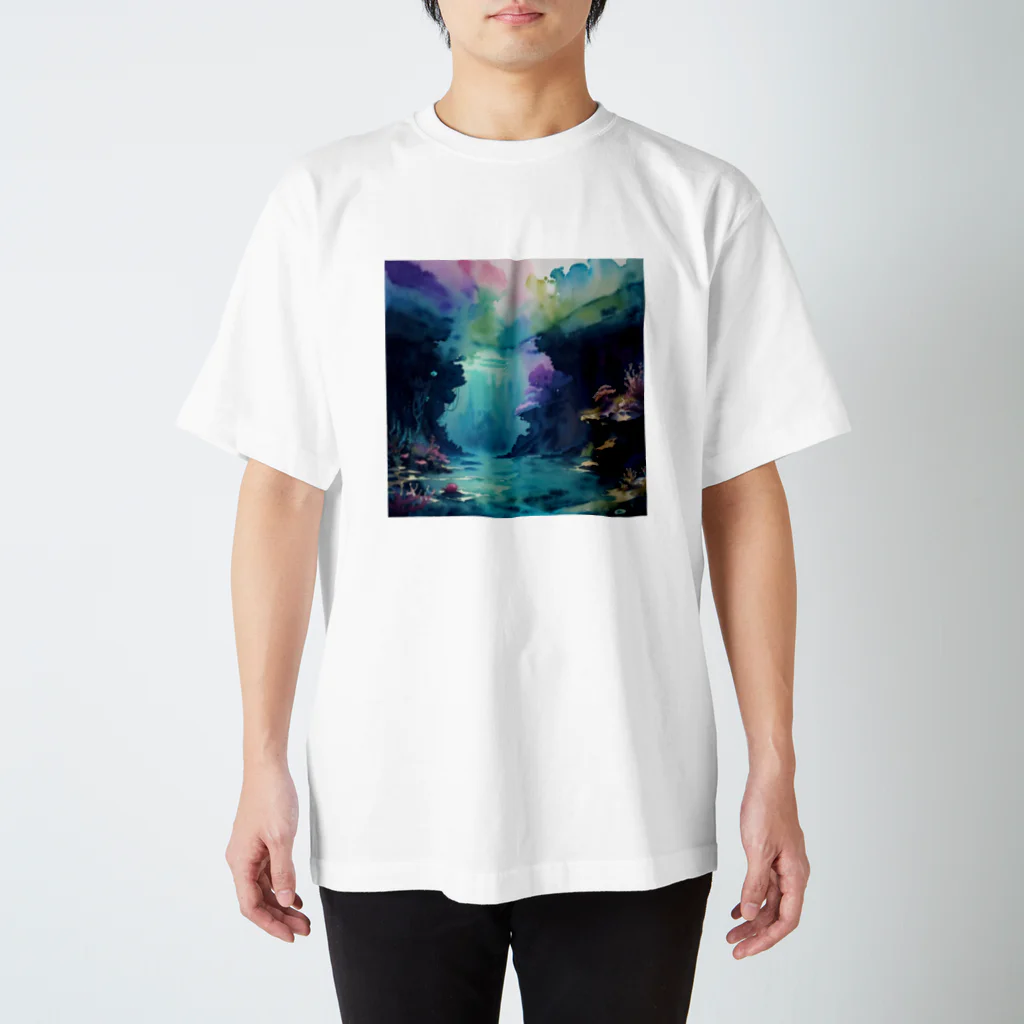 hanoriyuの海と陸の狭間散歩 Regular Fit T-Shirt