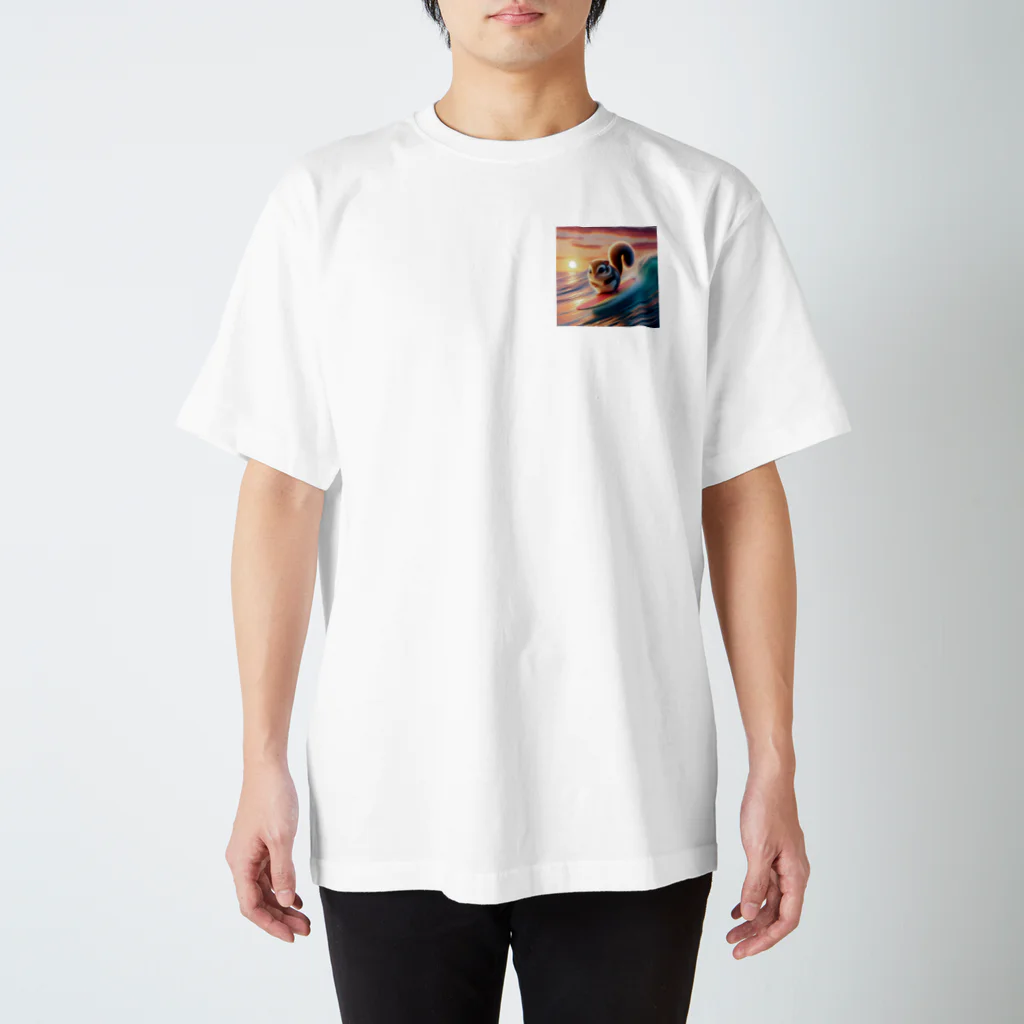 Turmericのかわいらしいモモンガ Regular Fit T-Shirt