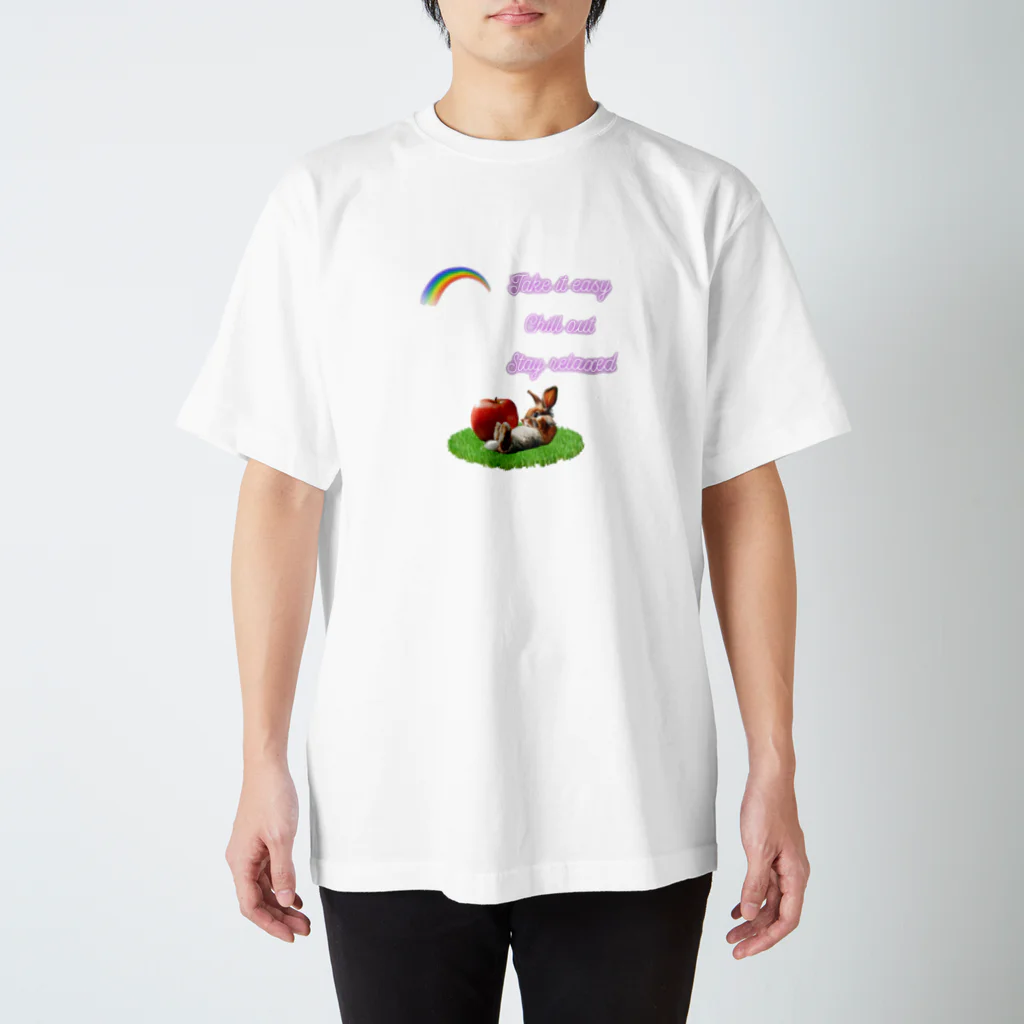 CHOCOLATEAの「心のリセット」 スタンダードTシャツ