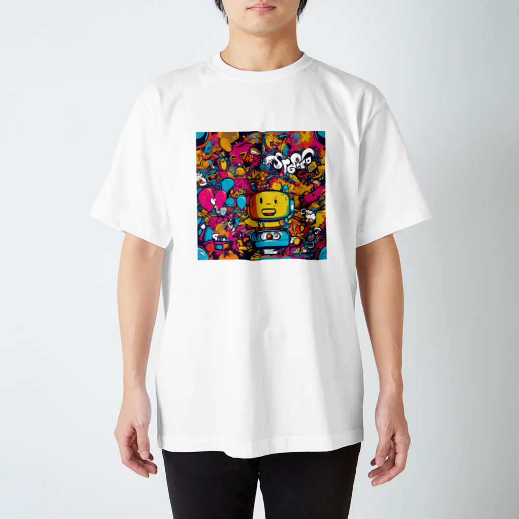 愛ラブすだち358のスリット君 Regular Fit T-Shirt