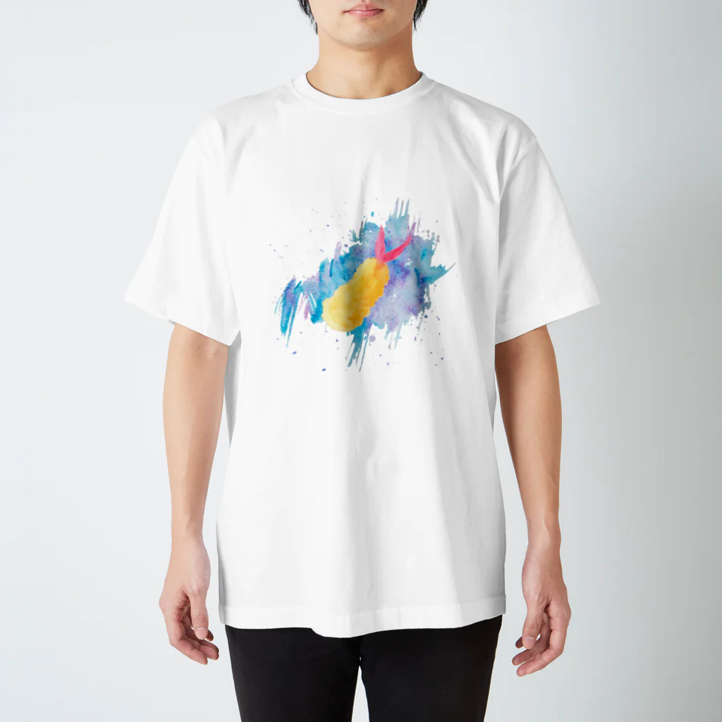 uniyaのえびふらいとソーダ水 スタンダードTシャツ