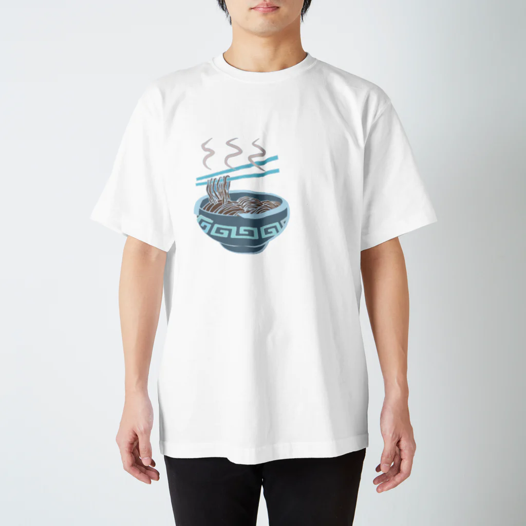 kenryo ai☆の海で食べるラーメン スタンダードTシャツ