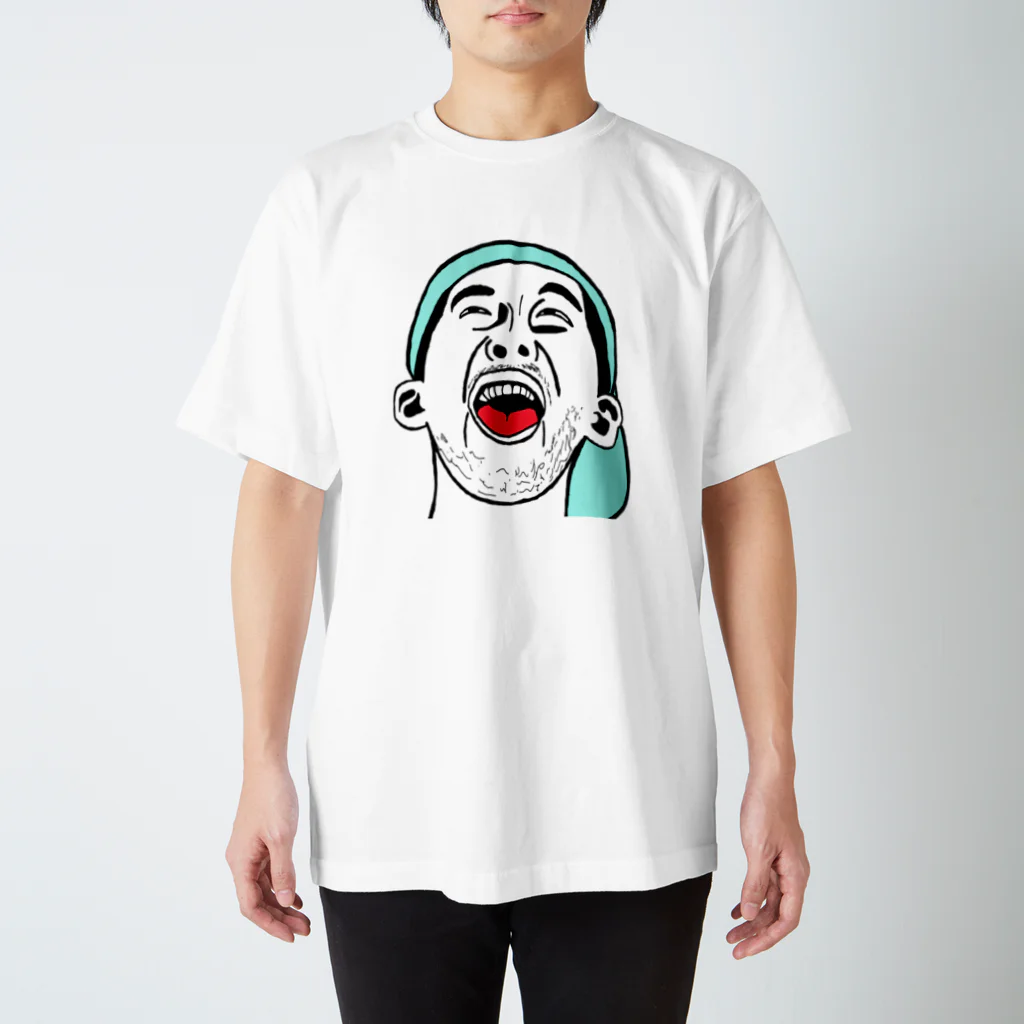 ShoneVain's faceのH.Fグラフィック ほりでい Regular Fit T-Shirt