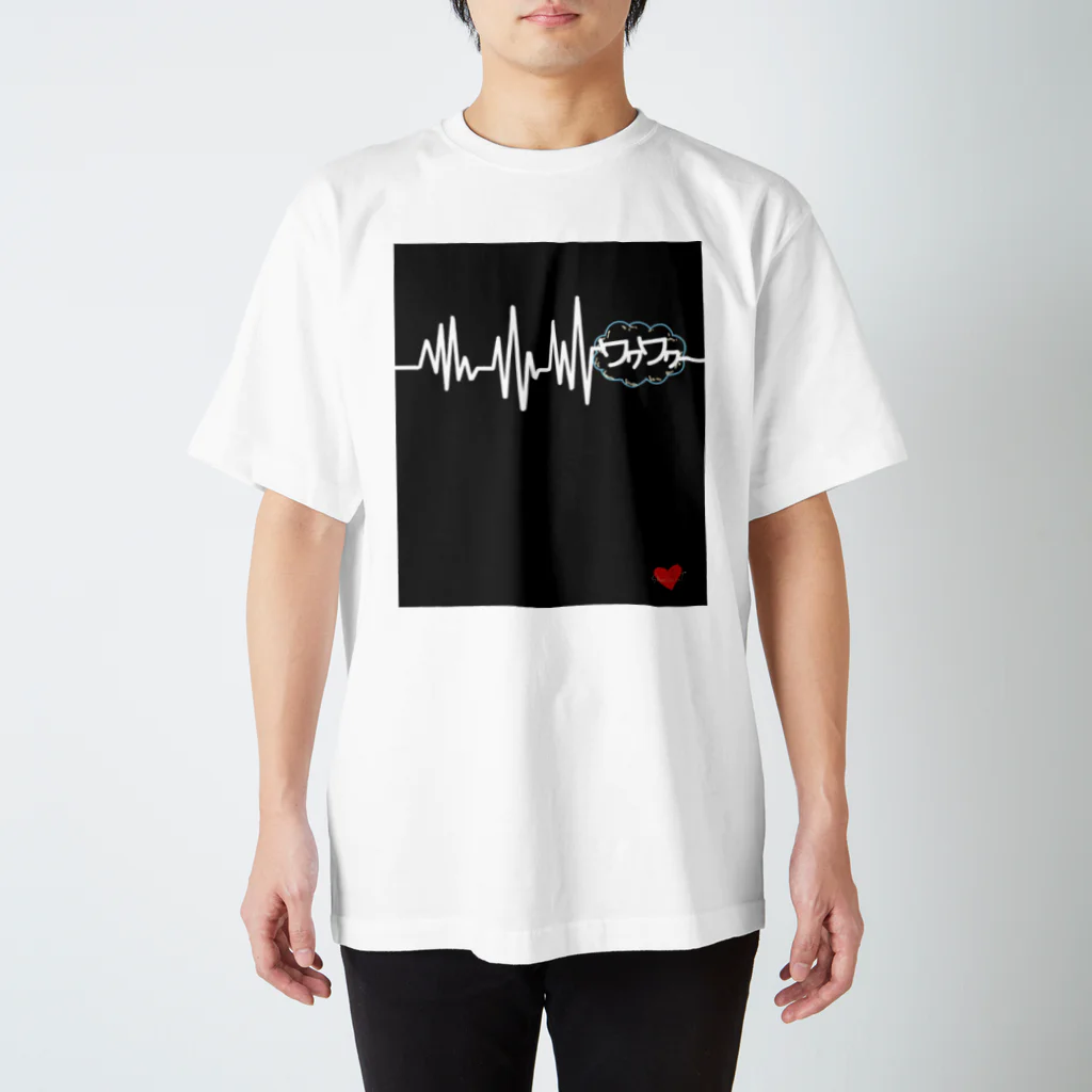 Masakitの 『SindenzuT』心電図T　ワクワク図 Regular Fit T-Shirt