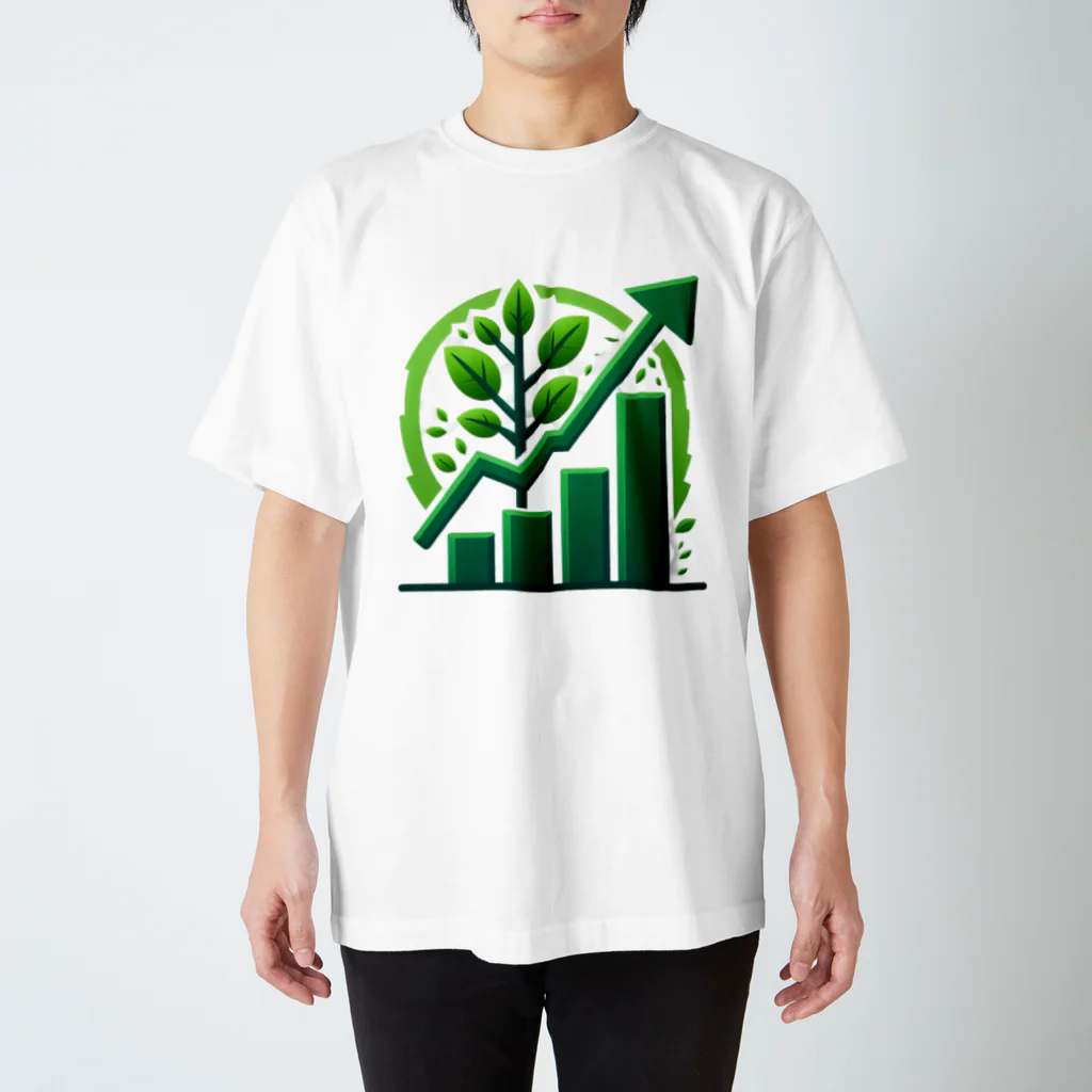 まにショップの新NISAで資産形成♪ Regular Fit T-Shirt