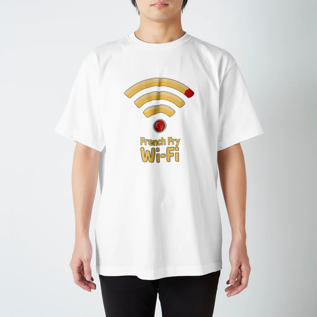 Stylo Tee ShopのWi-Fi フライポテト Regular Fit T-Shirt