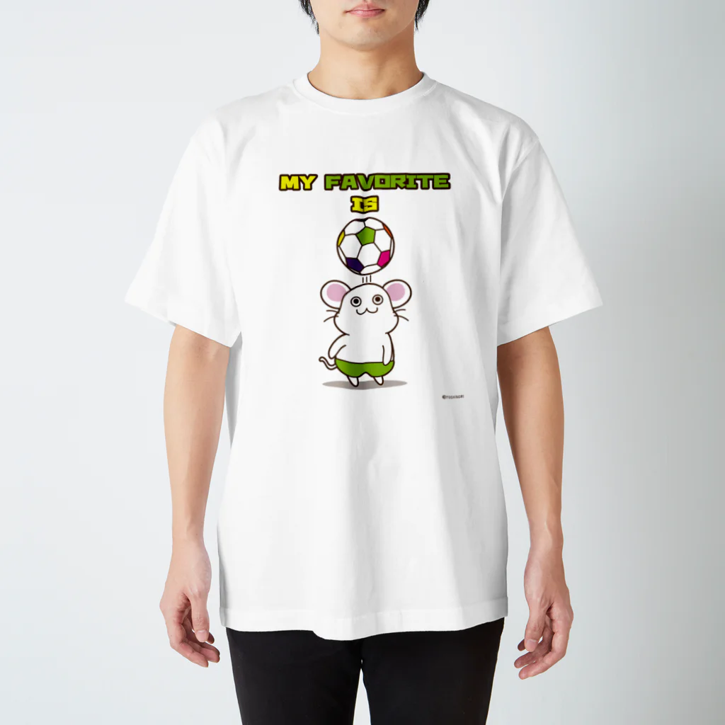 WxB COLORS+のサッカー！サッカー！！サッカー！！！ スタンダードTシャツ